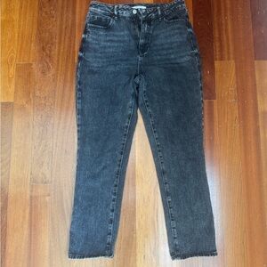 Women's Black Mom Jeans